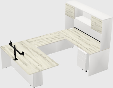 Executive u-shape desk