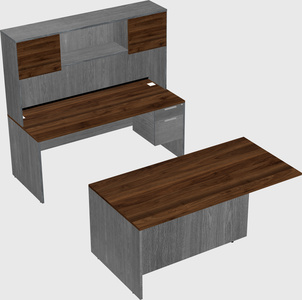 Executive parallel desk