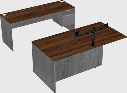 Executive parallel desk