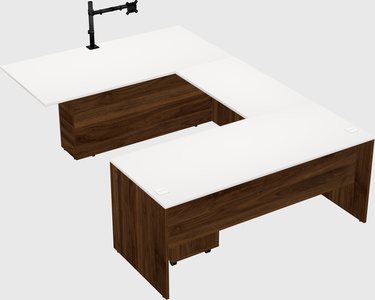 Executive u-shape desk