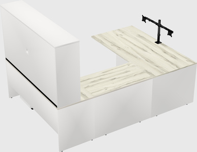 Executive u-shape desk