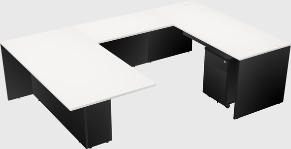 Executive u-shape desk