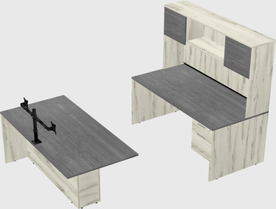 Executive parallel desk