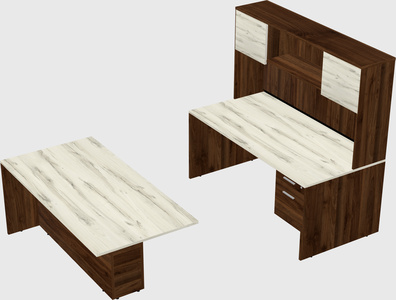 Executive parallel desk