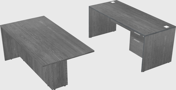 Executive parallel desk