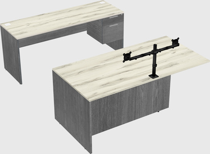 Executive parallel desk