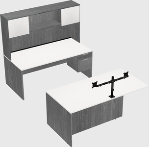Executive parallel desk