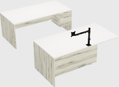 Executive parallel desk