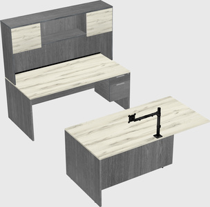 Executive parallel desk