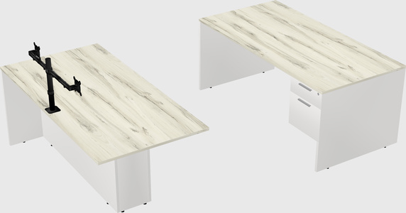 Executive parallel desk
