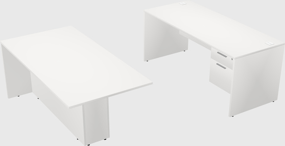 Executive parallel desk
