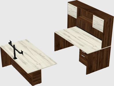 Executive parallel desk
