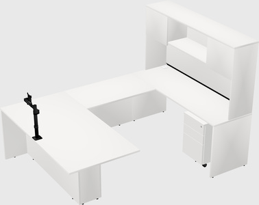 Executive u-shape desk