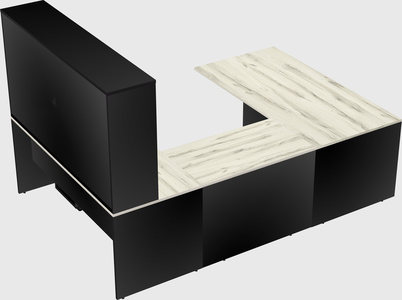 Executive u-shape desk