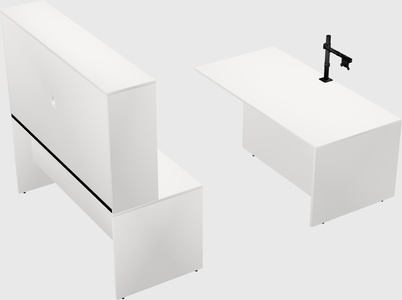 Executive parallel desk