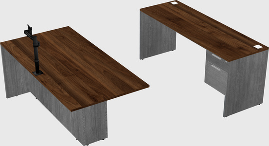 Executive parallel desk