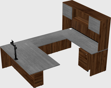 Executive u-shape desk