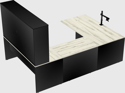 Executive u-shape desk