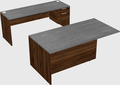 Executive parallel desk