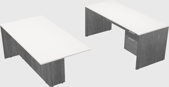 Executive parallel desk