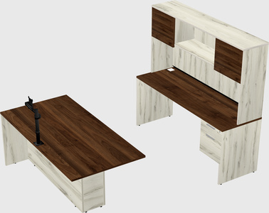 Executive parallel desk
