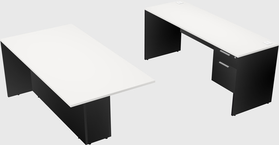 Executive parallel desk