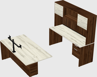 Executive parallel desk