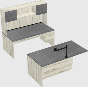 Executive parallel desk
