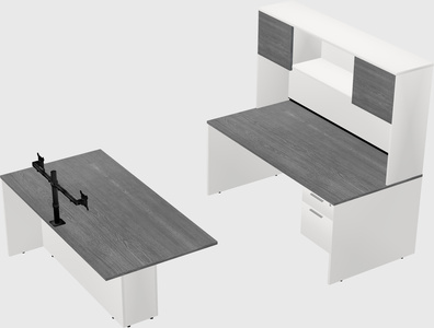 Executive parallel desk