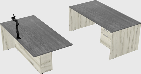 Executive parallel desk