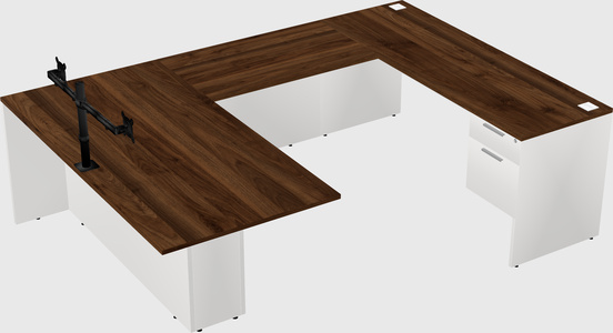 Executive u-shape desk