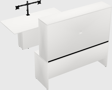 Executive parallel desk