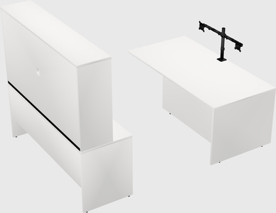 Executive parallel desk
