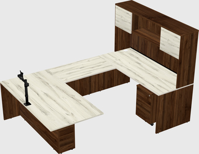 Executive u-shape desk
