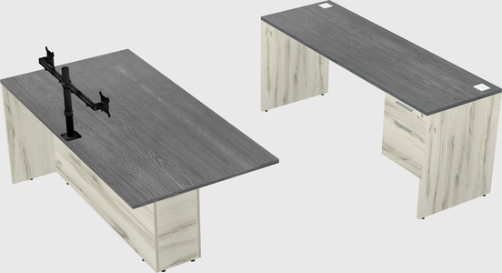 Executive parallel desk