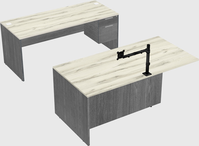 Executive parallel desk