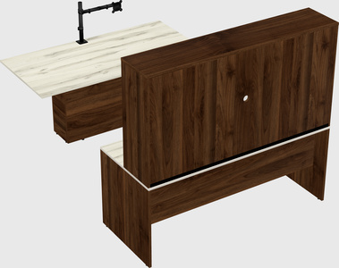 Executive u-shape desk