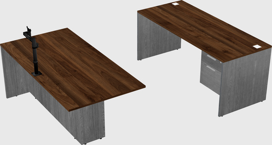 Executive parallel desk