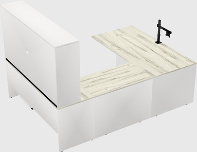 Executive u-shape desk