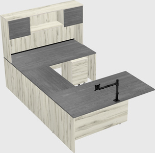 Bureau exécutif en u