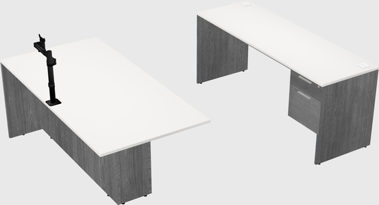 Executive parallel desk