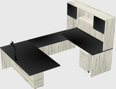 Executive u-shape desk
