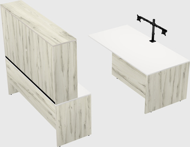 Executive parallel desk