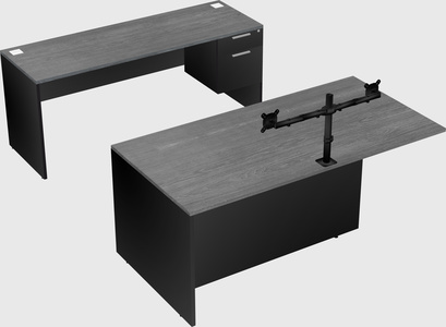 Executive parallel desk