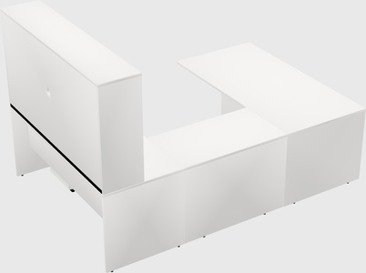 Executive u-shape desk