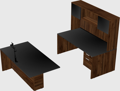 Executive parallel desk