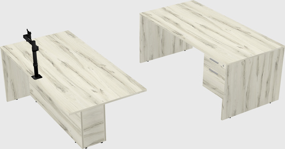 Executive parallel desk