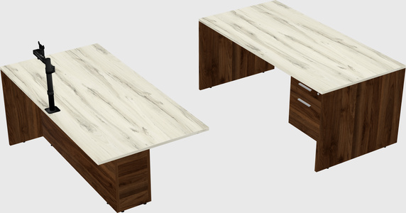 Executive parallel desk
