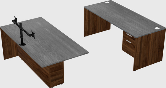 Executive parallel desk