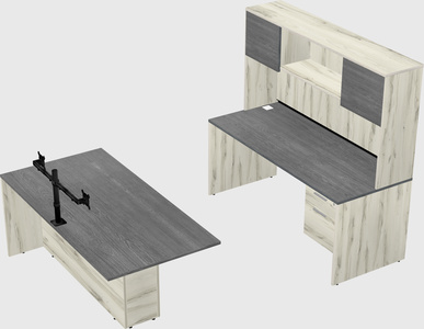 Executive parallel desk
